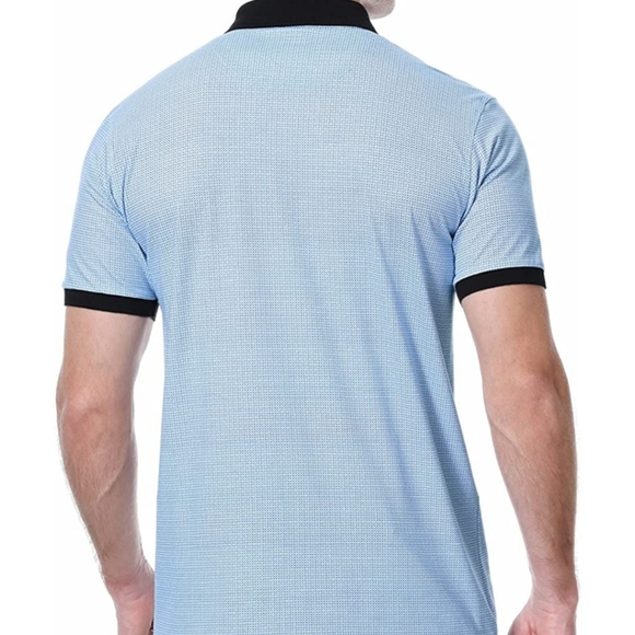Esabel.C Mens Polo Shirts Short Sleeve Rugular Fit Fashion Designed Shirts small - Picture 5 of 6